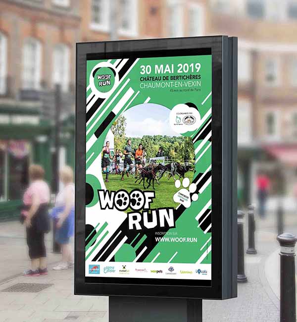 Affiche Woof Run 2019